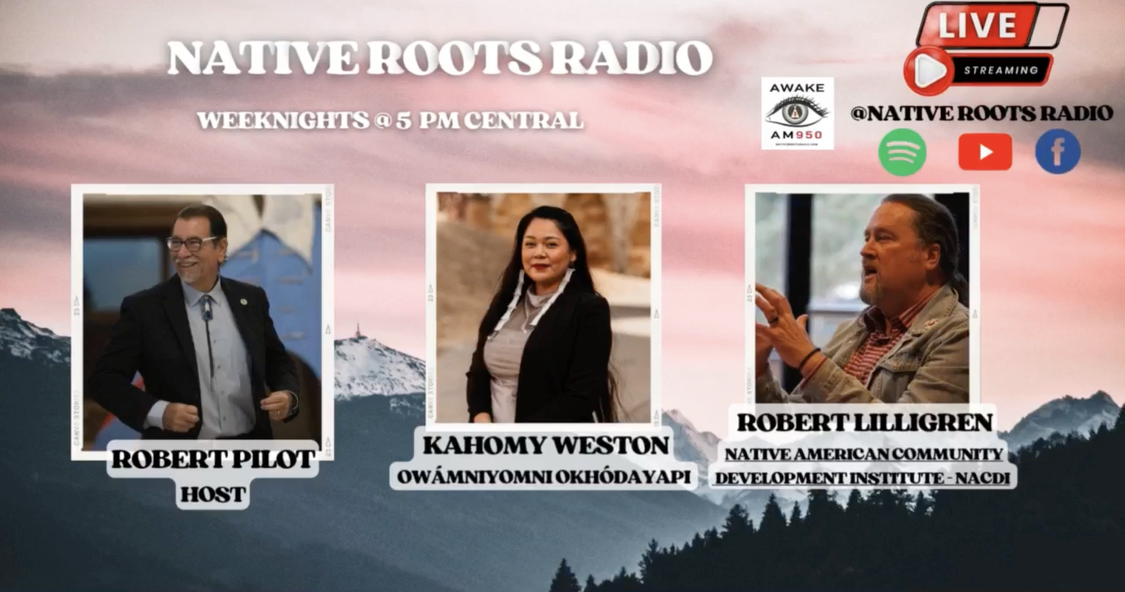 Kahomy Weston on Native Roots Radio